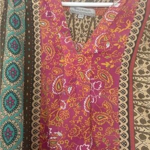 World Market Women's colorful Paisley Dress